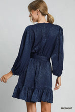 Load image into Gallery viewer, Rhinestone Satin Dress
