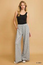 Load image into Gallery viewer, Jacquard Wide Leg Baggy Sweatpants
