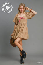 Load image into Gallery viewer, Seersucker Mini Dress
