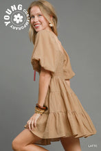 Load image into Gallery viewer, Seersucker Mini Dress
