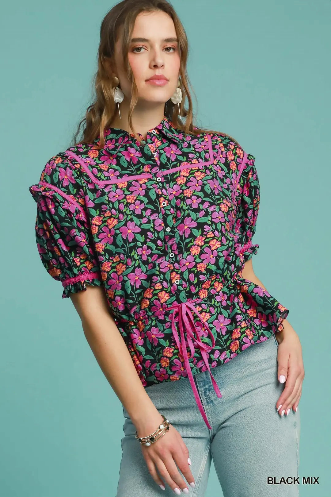 Floral Print Top