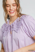 Load image into Gallery viewer, Embroidered Collar Mini Dress
