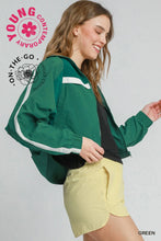 Load image into Gallery viewer, Open Front Windbreaker Jacket
