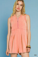 Load image into Gallery viewer, Zip-Up Romper
