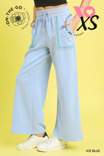 Load image into Gallery viewer, Luxeknit Wide Leg Lounge Pants with Trim
