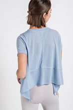 Load image into Gallery viewer, POLY LINEN CROPPED YOGA TOP
