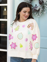 Load image into Gallery viewer, Millie Gingerbread Sequin Sweatshirt
