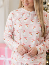 Load image into Gallery viewer, Annie Santa Baby PINK PJ Set
