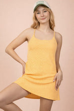 Load image into Gallery viewer, Textured Checkered Knit Activewear Tennis  Dress
