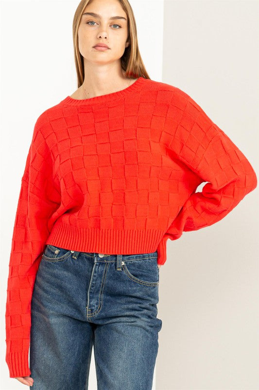 Knit Cropped Top