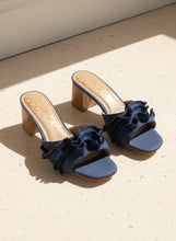 Load image into Gallery viewer, Cece Ruffle Strap Linen Heel
