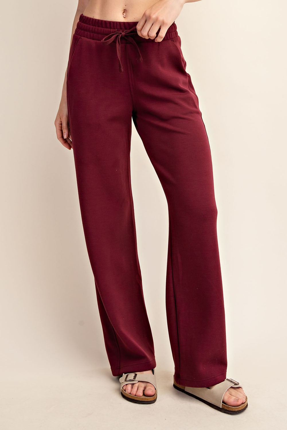 PLUS SCUBA STRAIGHT PANT