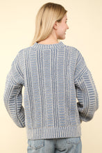 Load image into Gallery viewer, Two Tone Cozy Sweater Knit Top
