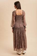 Load image into Gallery viewer, Smocked Floral Maxi Dress
