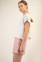 Load image into Gallery viewer, Cotton Slub Open Back Top
