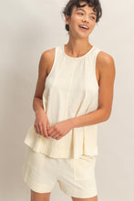 Load image into Gallery viewer, Sleeveless Round Neck Top &amp; Shorts Set
