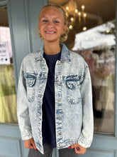 Load image into Gallery viewer, OVERSIZED DENIM JACKET
