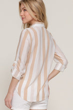 Load image into Gallery viewer, Long Slv Wide Stripe Woven Shirt
