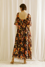 Load image into Gallery viewer, FLORAL BABY DOLL MAXI DRESS
