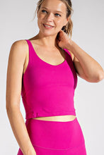 Load image into Gallery viewer, PLUS SIZE V NECK YOGA TOP WITH PADDING
