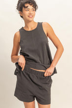 Load image into Gallery viewer, Sleeveless Round Neck Top &amp; Shorts Set
