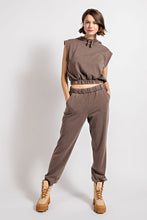 Load image into Gallery viewer, MINERAL WASHED HOODIE AND JOGGER PANTS SET
