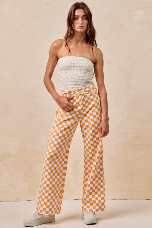 Game Day Checkered Pant