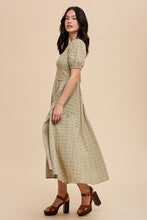 Load image into Gallery viewer, Cotton Eyelet Button Down Dress
