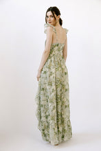 Load image into Gallery viewer, ROMANTIC ROSE FLORAL PRINT MAXI DRESS
