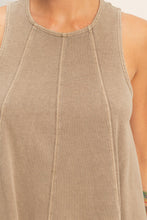 Load image into Gallery viewer, Sleeveless Round Neck Top &amp; Shorts Set
