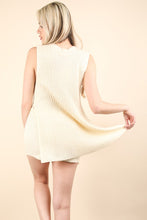 Load image into Gallery viewer, Knit Sweater Comfy Top &amp; Shorts Set
