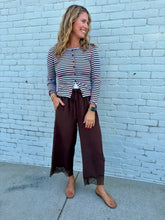 Load image into Gallery viewer, Stripe Button Down Top
