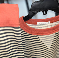 Load image into Gallery viewer, TEXTURED STRIPE PULLOVER TOP
