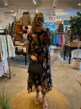 Load image into Gallery viewer, Yoru Chiffon Ruffle Midi With Smocked Wa
