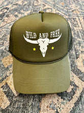 Load image into Gallery viewer, WILD AND FREE MESH Baseball Cap
