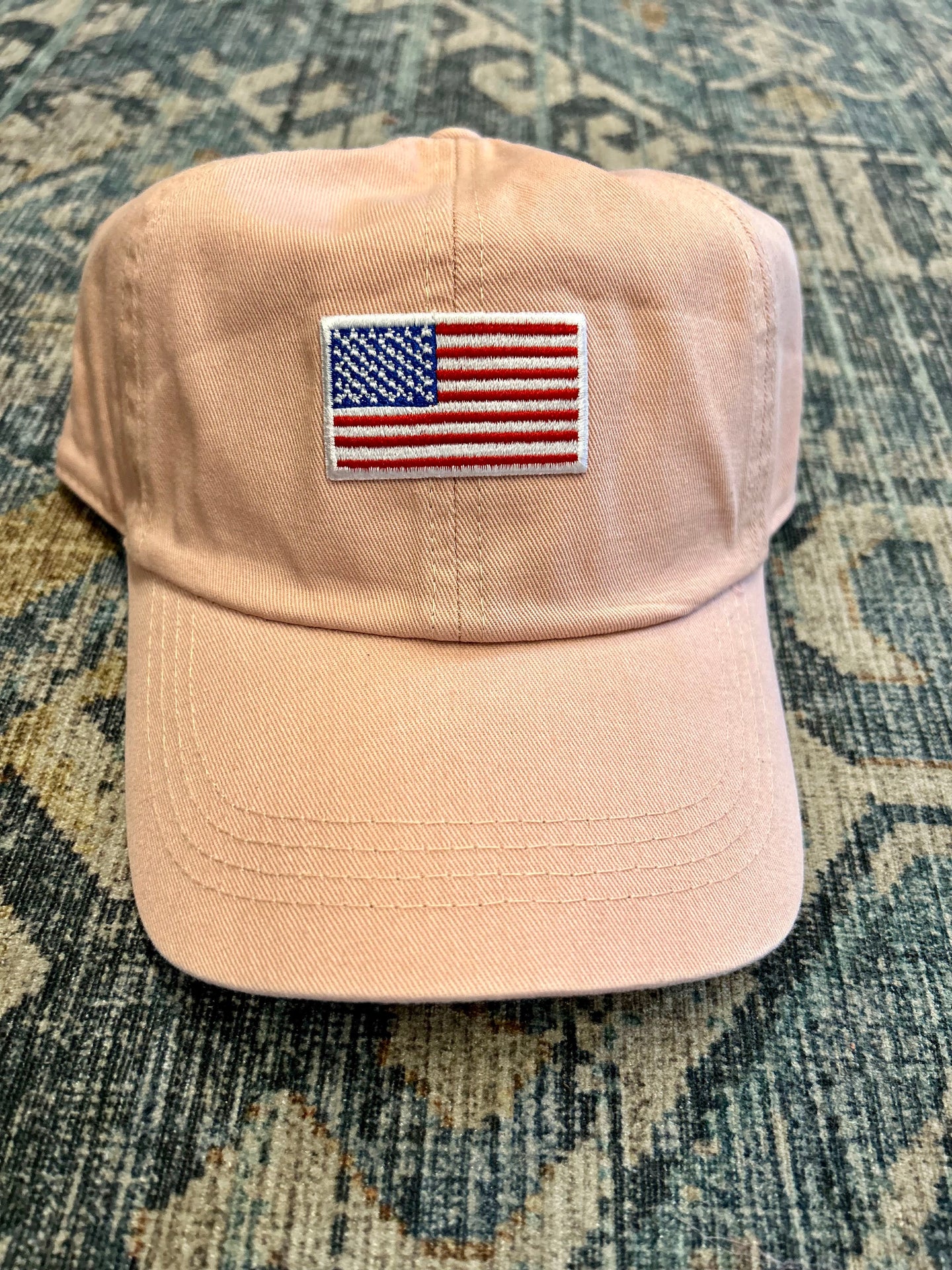 American Flag Embroidery Baseball Cap