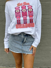 Load image into Gallery viewer, Tis the Season Nutcracker Sweatshirt
