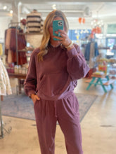 Load image into Gallery viewer, Cropped Hooded Kangaroo Pocket Knit Top (part of a set)
