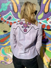 Load image into Gallery viewer, Ace In the Hole Floral Leather Jacket
