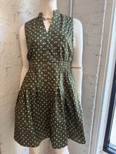 Load image into Gallery viewer, Polka Dot Sleeveless Dress
