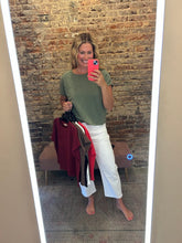 Load image into Gallery viewer, Slub Relaxed Crop Top
