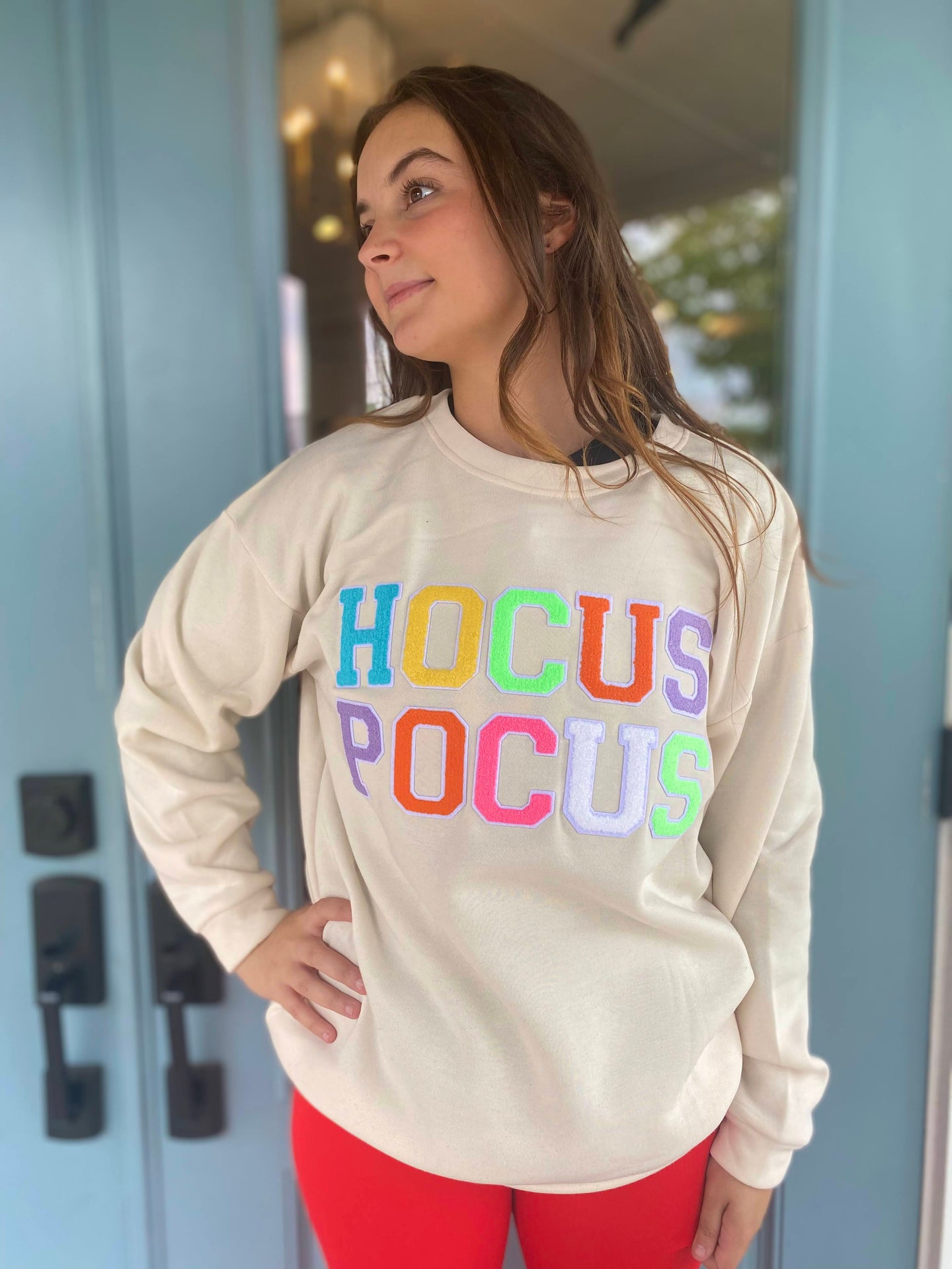 Soft Ideal Chenille Hocus Pocus Sweatshirt