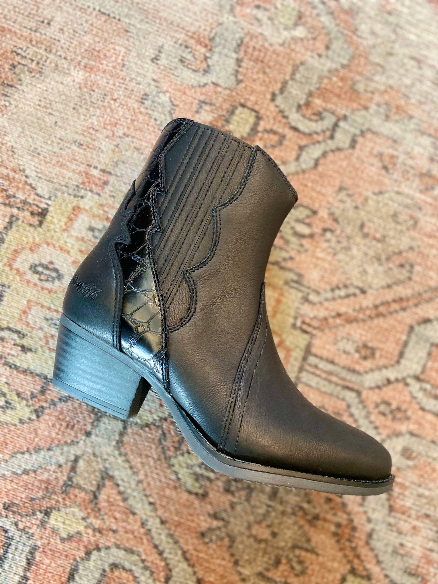 Spangle Western Bootie