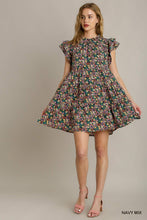 Load image into Gallery viewer, Floral Print Mini Dress
