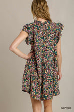 Load image into Gallery viewer, Floral Print Mini Dress
