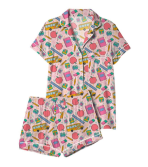 School Days Pajama Set