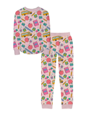 Kids School Days Pajama Set