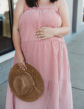 Load image into Gallery viewer, Solid Bow Tie And Yarn Dye Gingham Tiere
