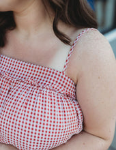 Load image into Gallery viewer, Solid Bow Tie And Yarn Dye Gingham Tiere
