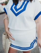 Load image into Gallery viewer, Polka Dot Double Band Terry Shorts
